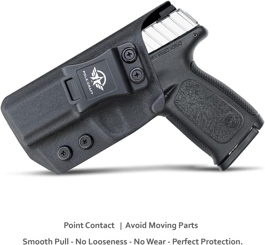 S&W SD9VE SD40VE Holster IWB Kydex Holster Custom Fit: Smith & Wesson SD9 VE / SD40 VE Pistol - Inside Waistband Carry