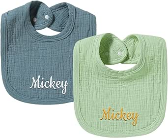 Custom Baby Bibs UK | Personalised Dribble Bibs | Free UK Delivery