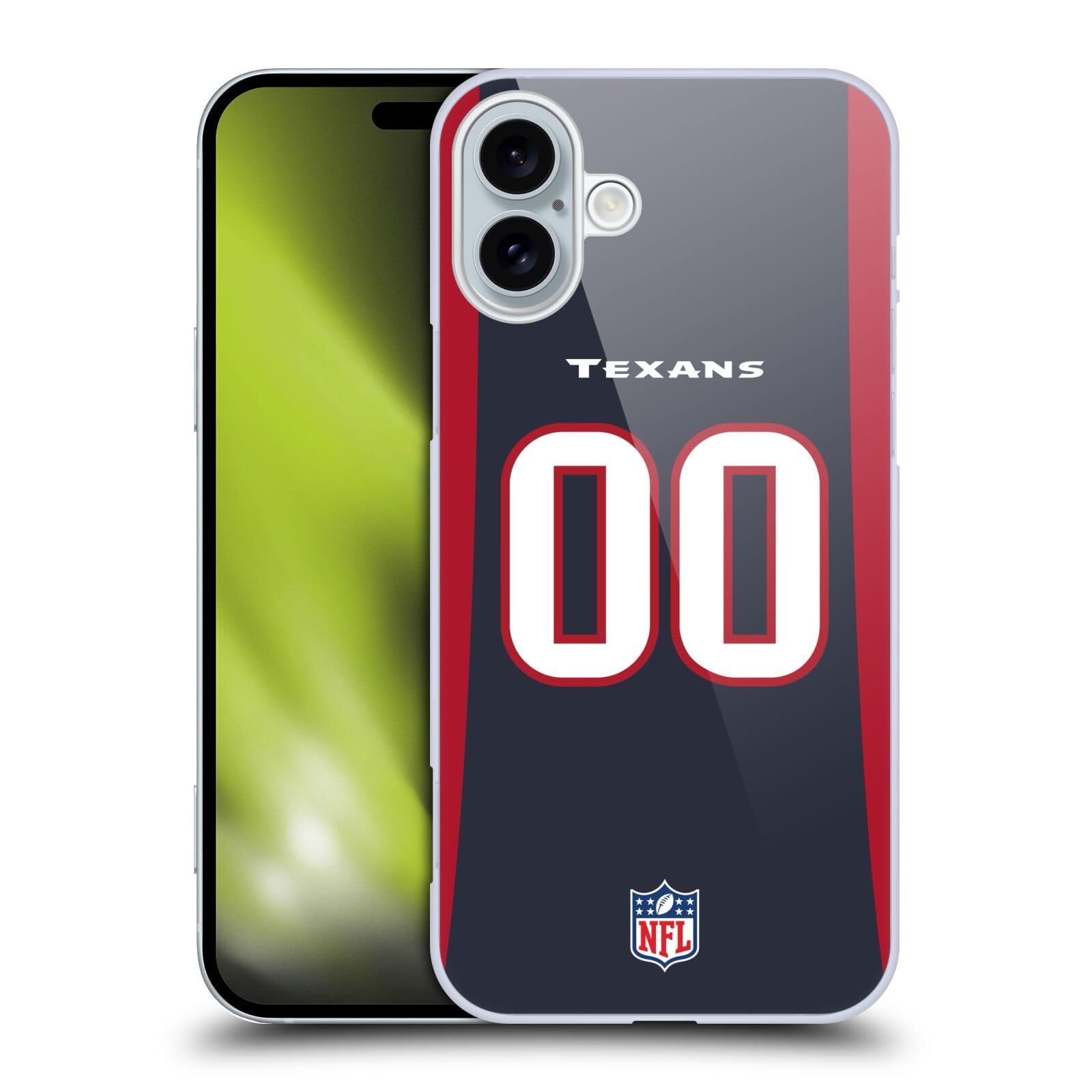 Coque Houston Texans NFL personnalisable coque rigide arrière Apple iPhone - 8