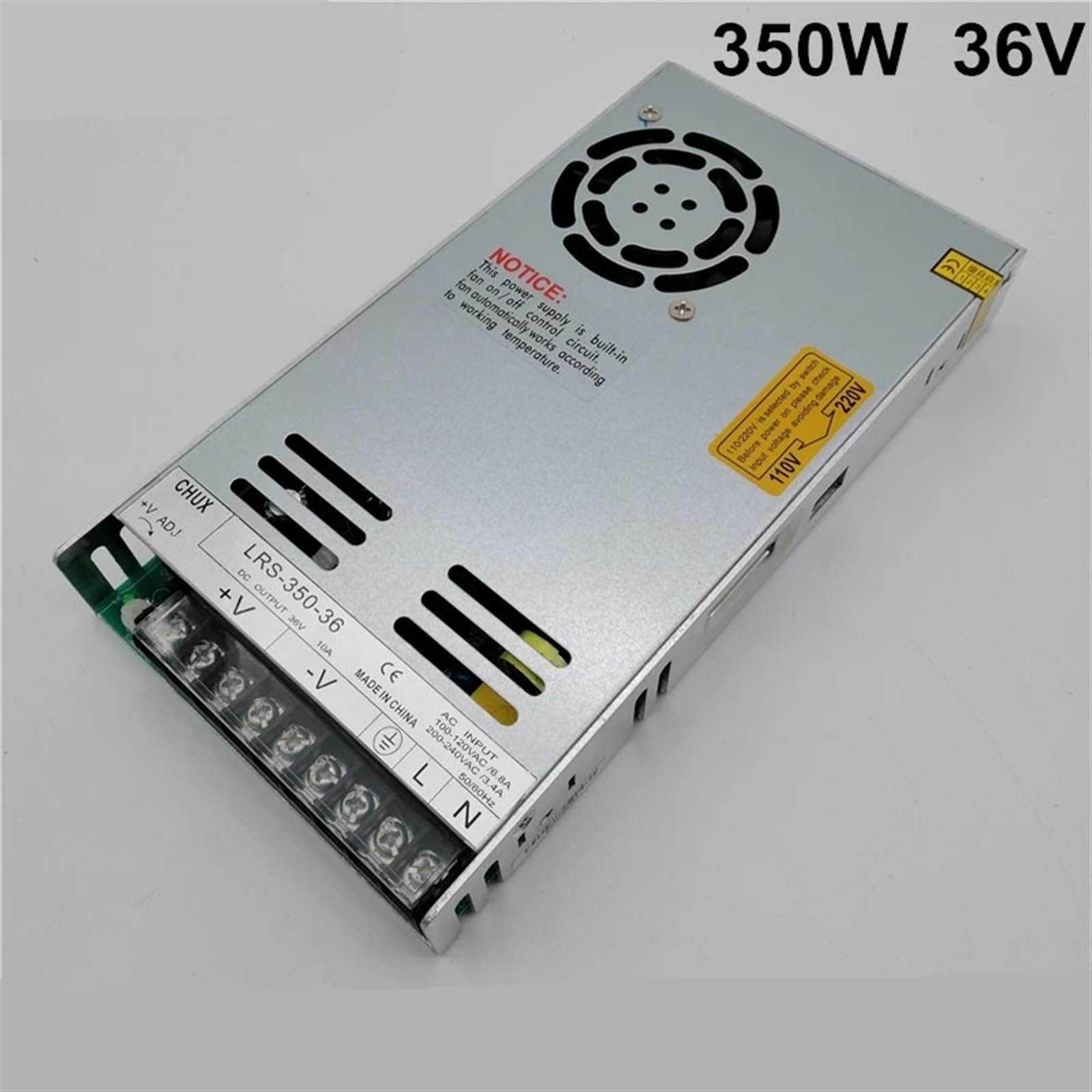 Schaltnetzteil DC 5V 12V 15V 24V 36V 48V Schaltnetzteil LRS-350W (15V-350W)