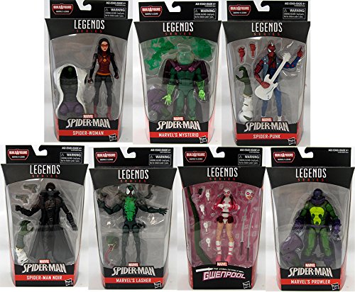 Amazing Spider-Man Marvel Legends Figures Wave 9 Set