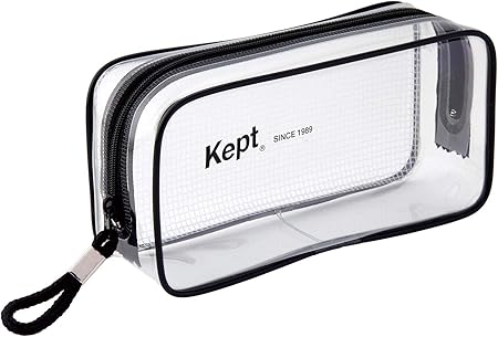 Amazon レイメイ藤井 ペンケース Kept クリアペンポーチ ブラック Kpf902b ペンケース 文房具 オフィス用品
