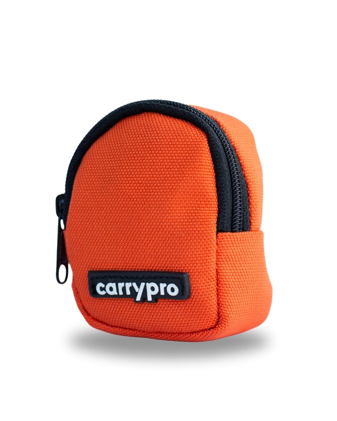 CarryPro PRO Coin Pouch with Zipper for Multipurpose Usage for Adults and Kids, Small Size, Pack of 1 (Hot Orange) 3