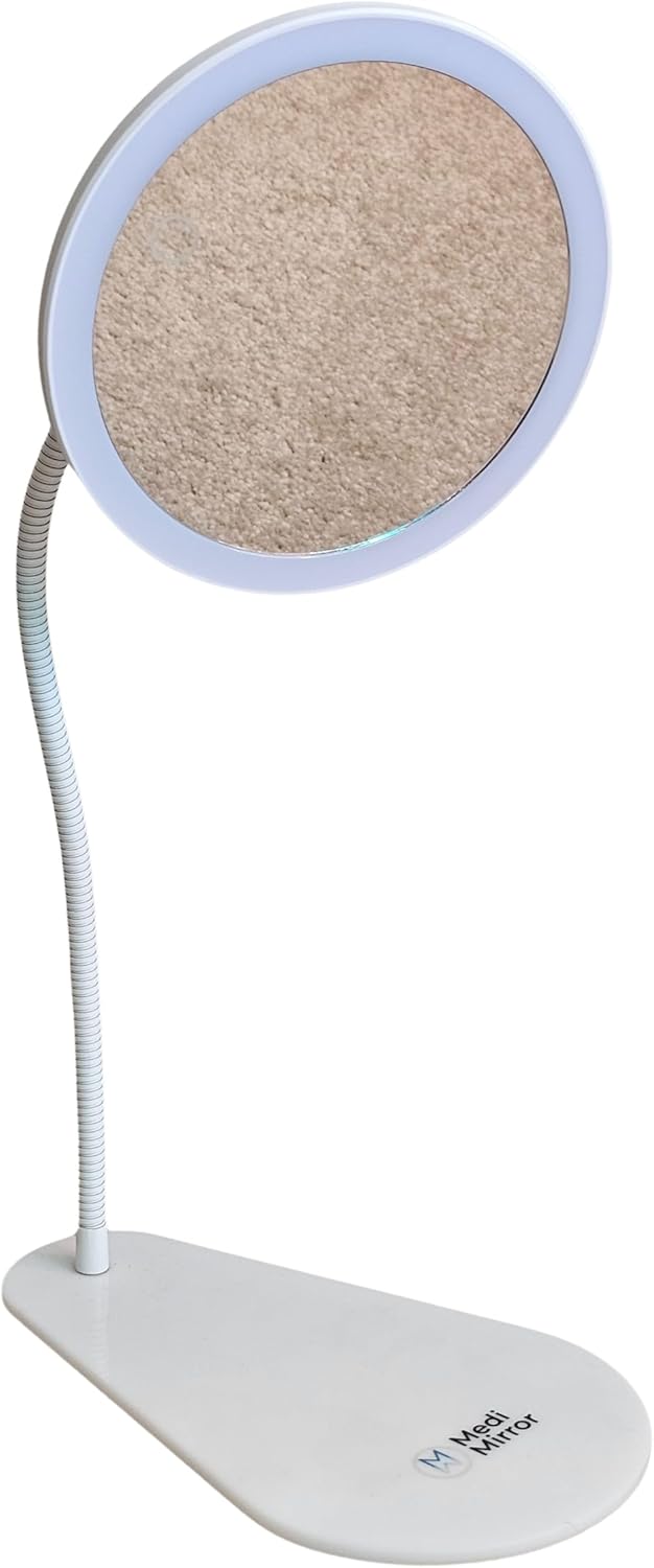 Ostomy Care - Wound Care Inspection Mirror with Flexible Arm – Hands-Free Medical Viewing Mirror for Post-Surgery, Back, Legs & Skin – MediMirror