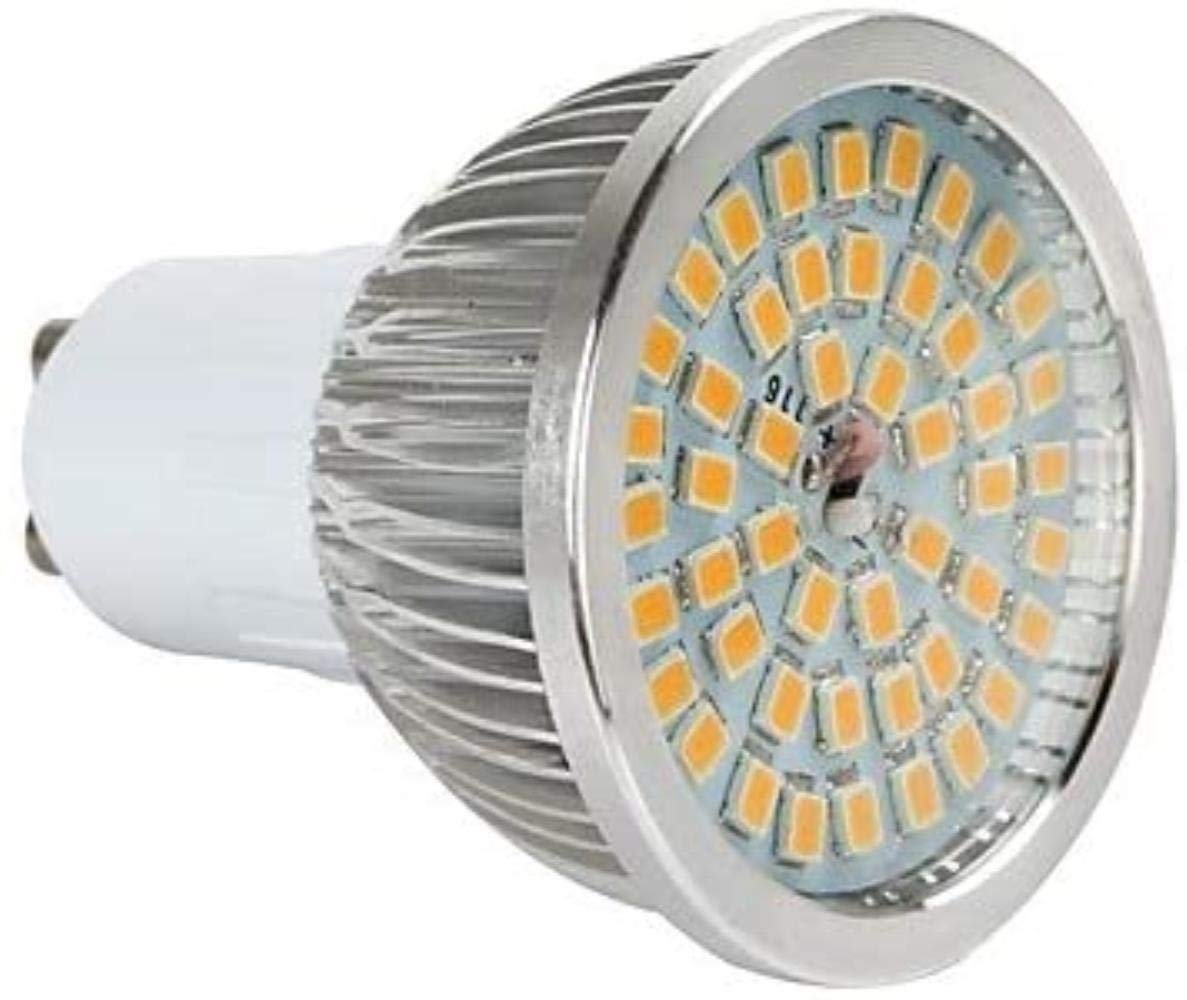 GU10 SMD 48-Lampe-Cup LED AC 100-240V (10 Stück) (Color : Warm white)