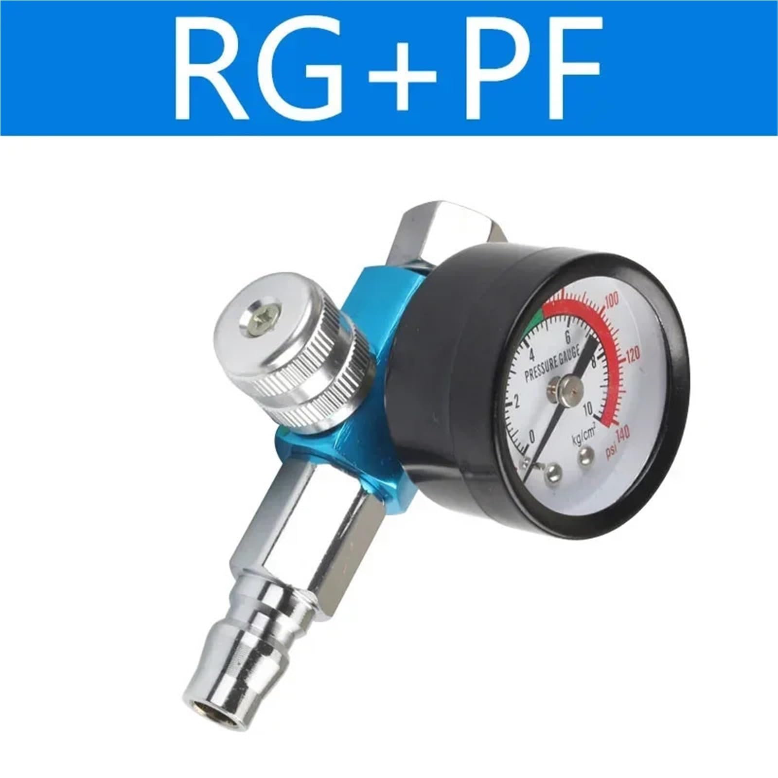 1 sprężarka do pistoletu malarskiego, narzędzie ciśnieniowe, części 1/4", separator wody i oleju, filtr powietrza, pułapka wilgoci z (regulator w PF, 20 szt.)