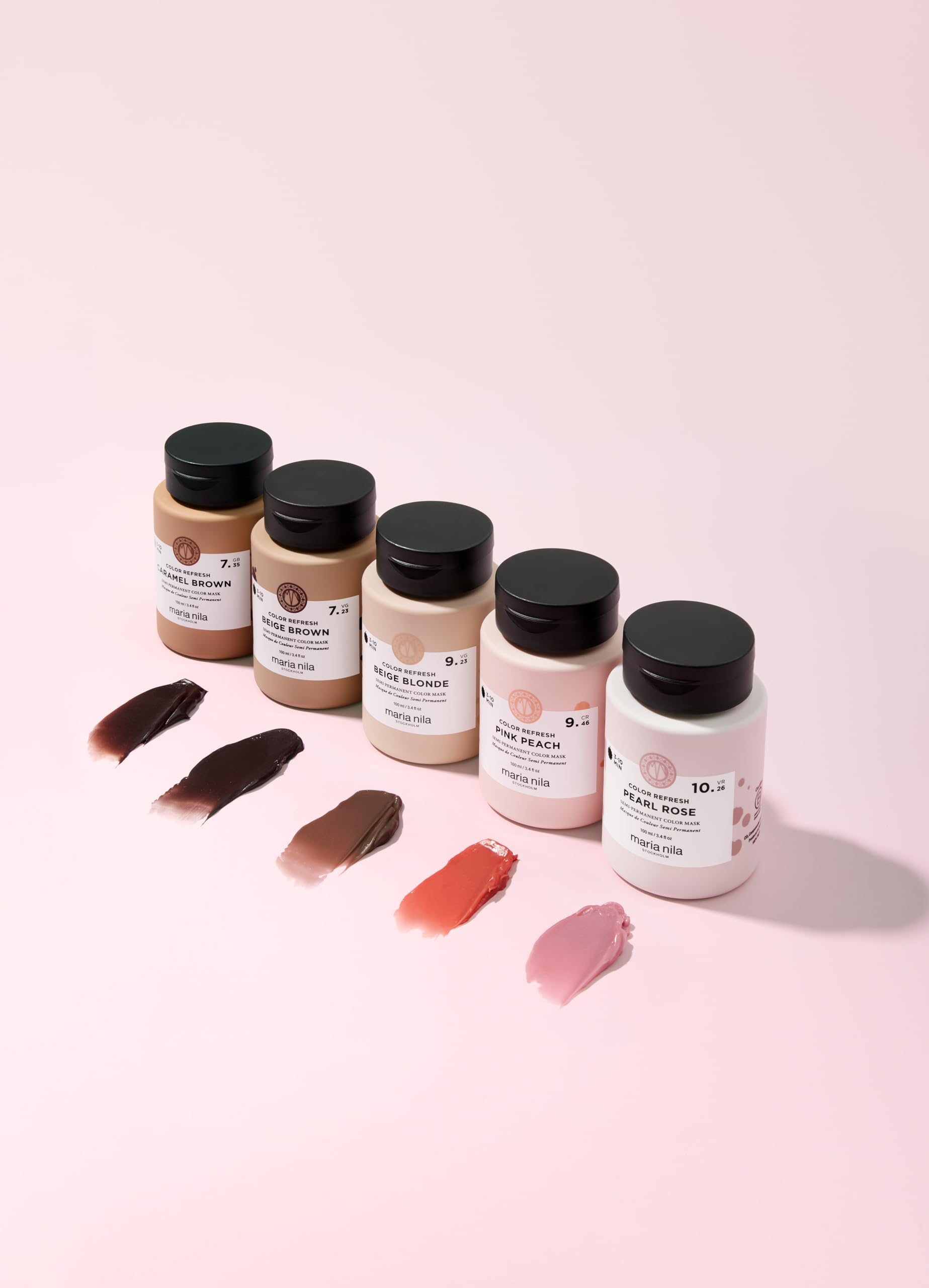 Maria Nila Colour Refresh Autumn Red 6.60 100 ml – Semipermanente Farbmaske in Kupferrot, pigmentierte Haarkur ohne Ammoniak für braunes und dunkles Haar, vegan