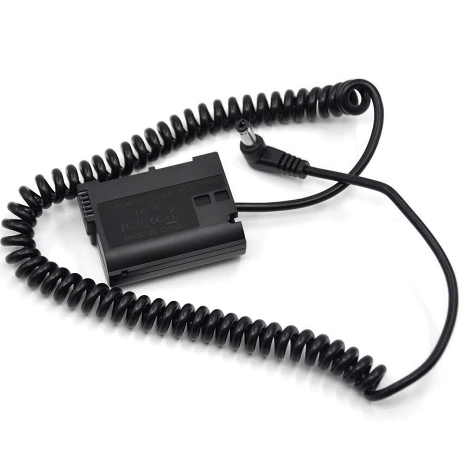 EP-5B DC Coupleur EN-EL15 ENEL15 Batterie Factice pour Nikon Z6 Z7 1 V1 D7500 D7200 D7100 D850 D810 D810A D800 D800E D750 D610