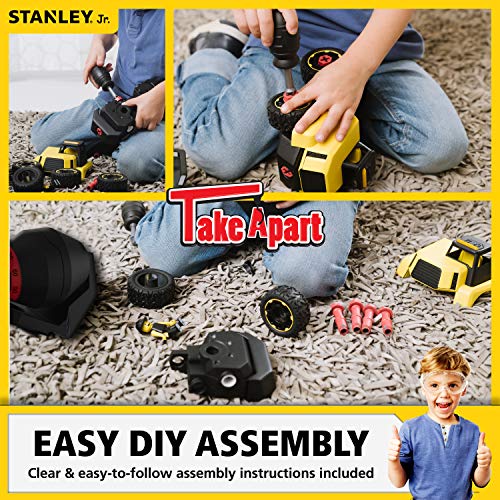 image for Stanley Jr Take Apart Cement Mixer Kit for Kids TT003-SY: Children’s