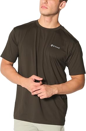 Amazon.co.jp: [EVANE] 4WAY ストレッチ セットイン トレーニングT