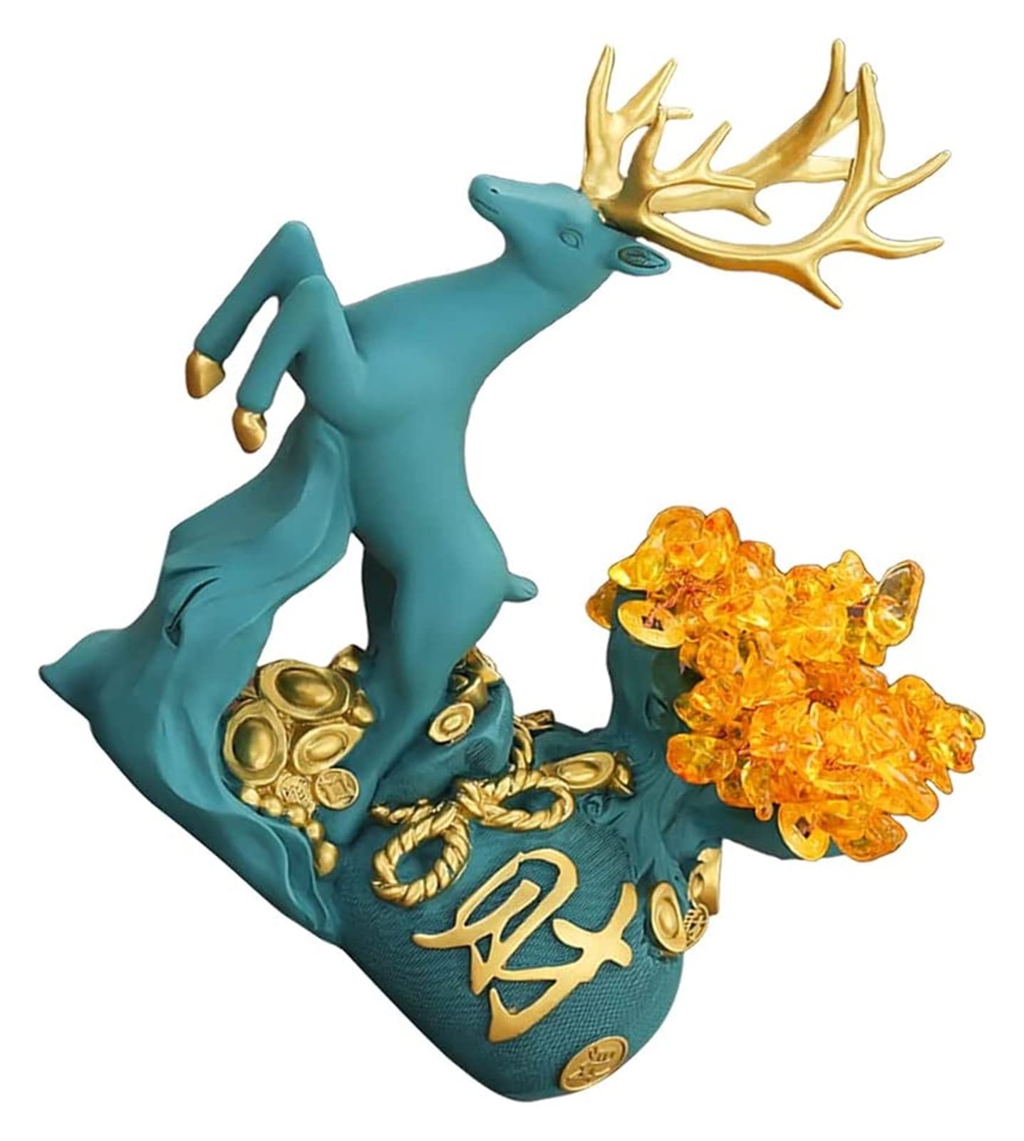 Tabletop Resin chic ornement de bureau statue en résine pour meuble - 3