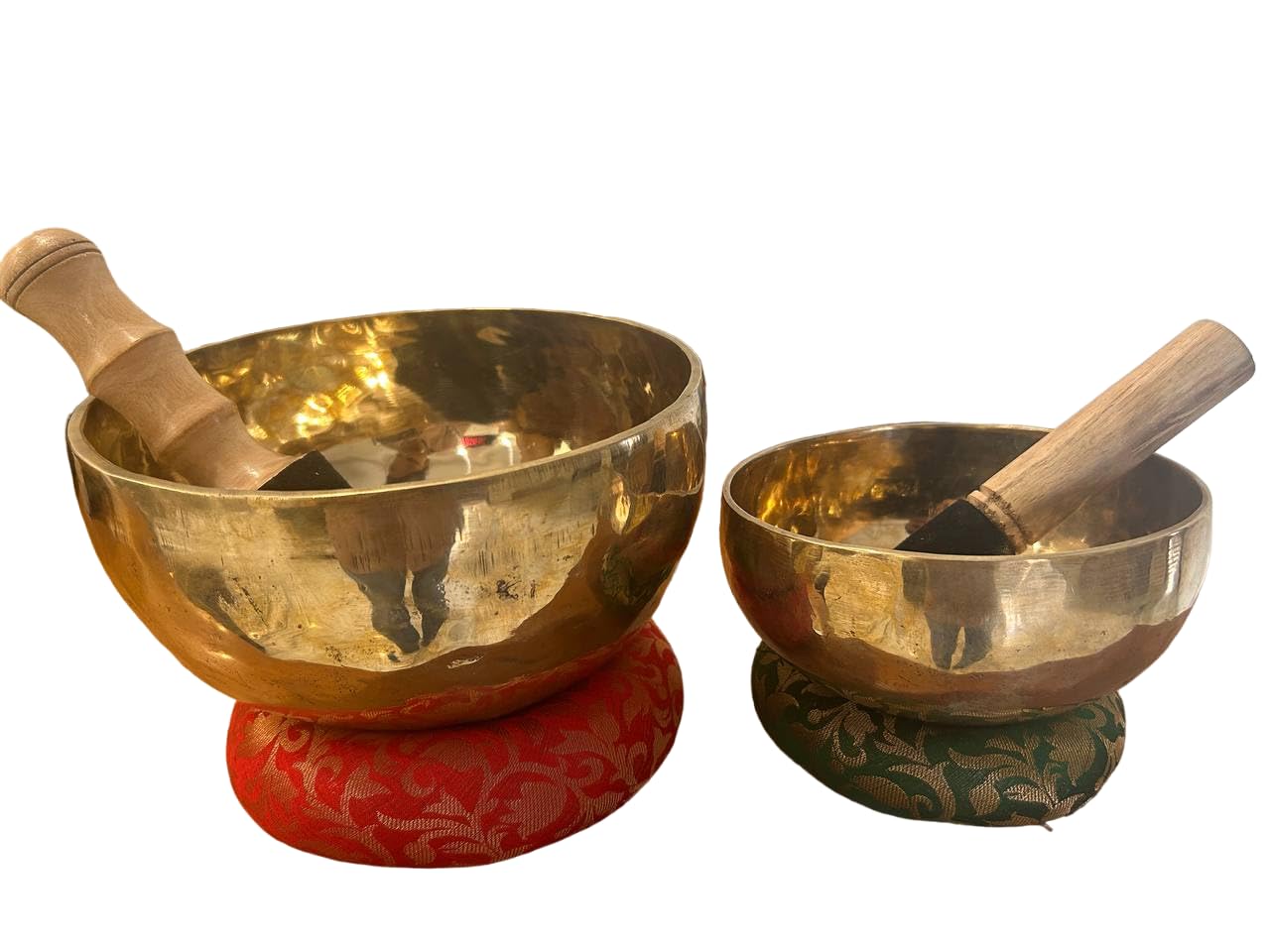 Set di campane tibetane fatte a mano per la guarigione del corpo emotivo