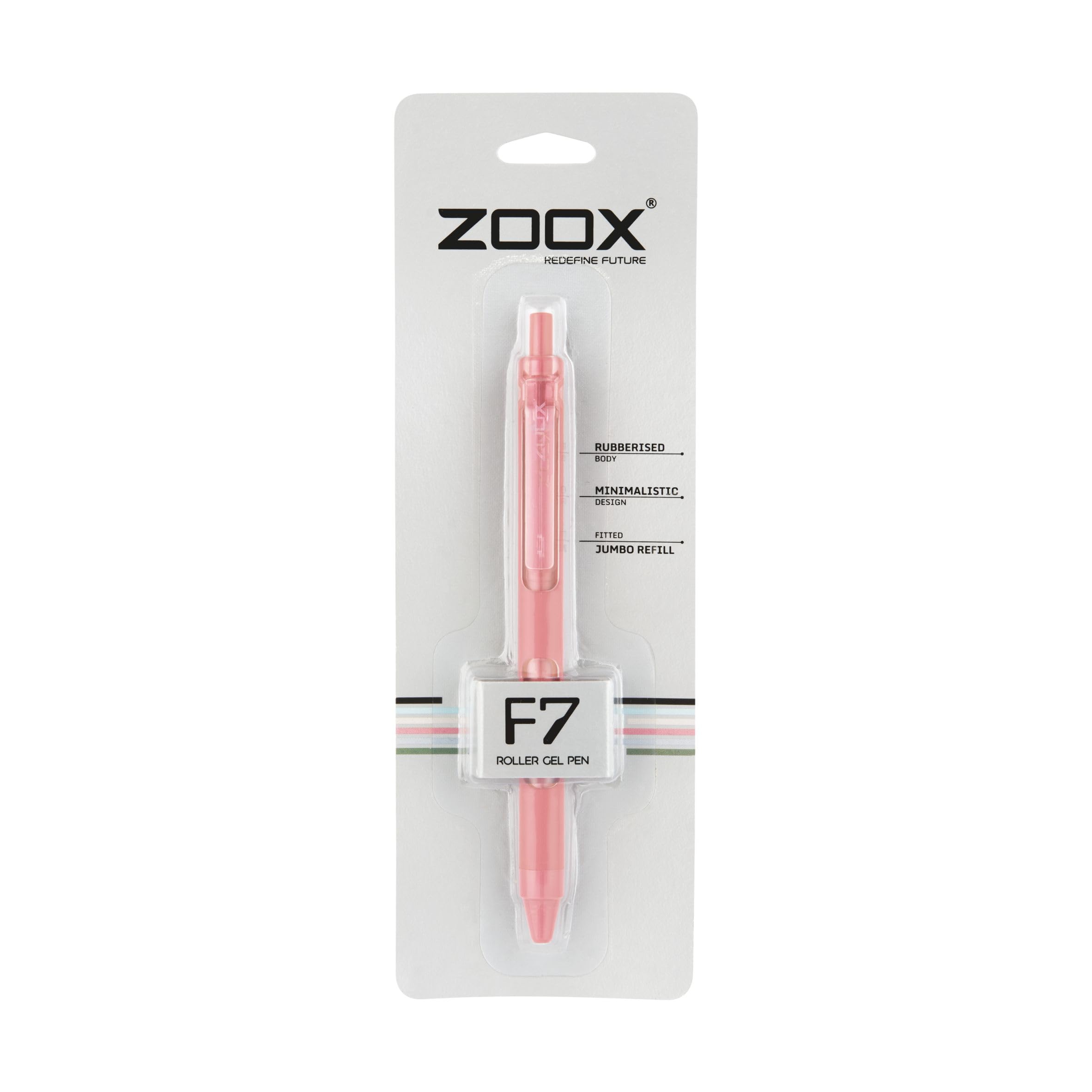 Flair Zoox F7 0.7mm Retractable Roller Gel Pen | Minimalistic