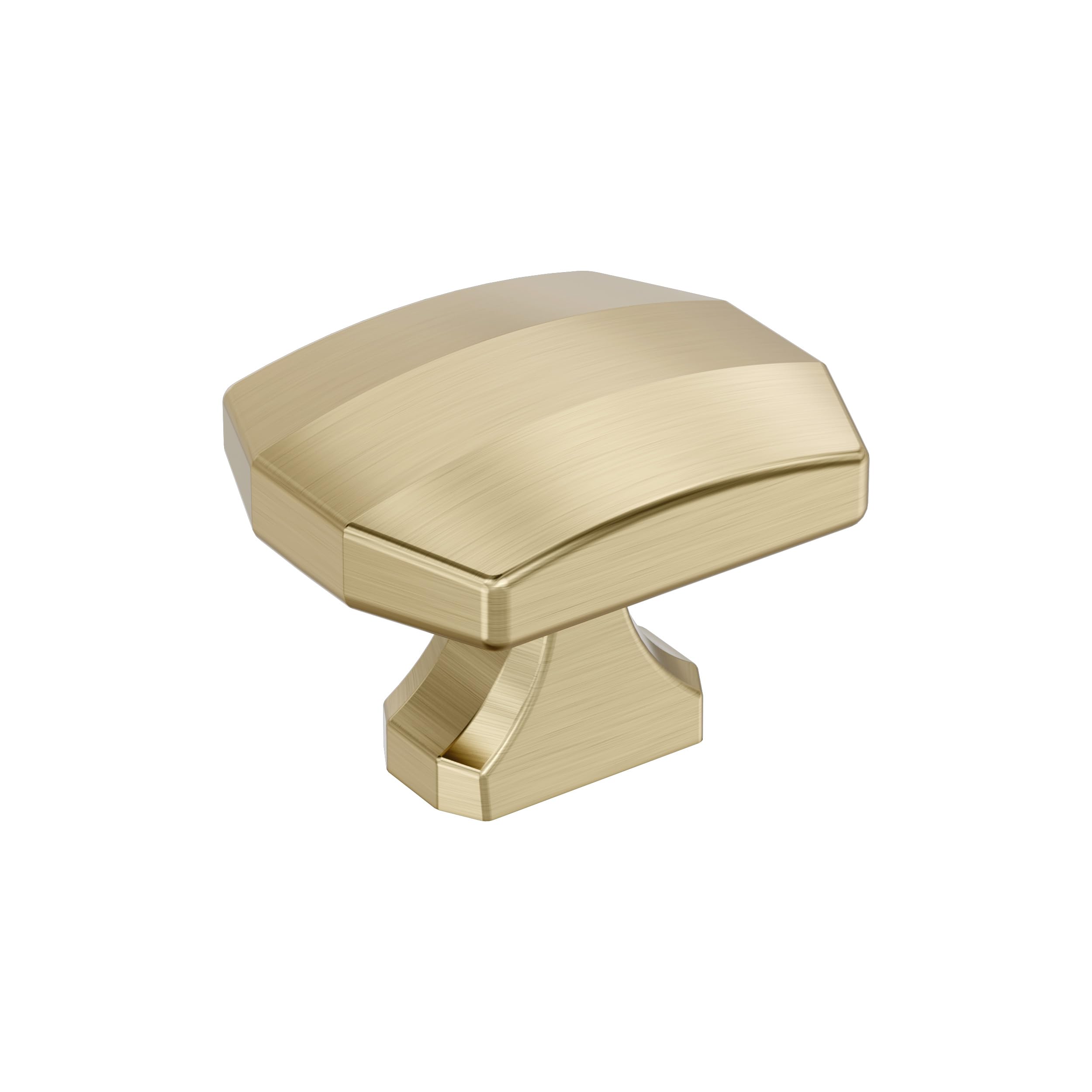 Amerock Bellamy 1-1/2 inch (38mm) Length Golden Champagne Cabinet Knob, BP36687BBZ