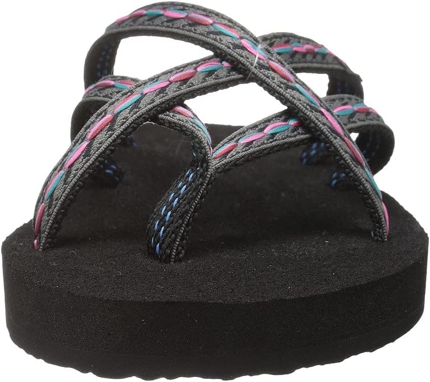 Teva Women's Olowahu Sandal 9 Felicitas Black