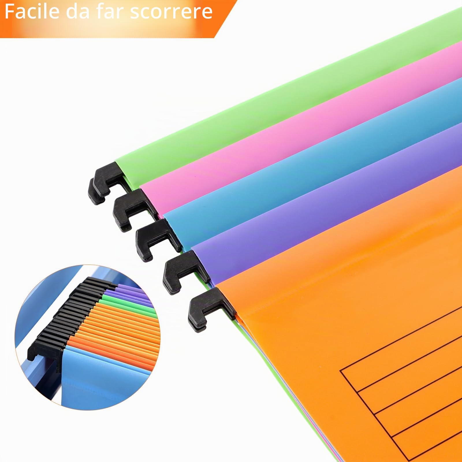 30 cartelle sospese formato A4