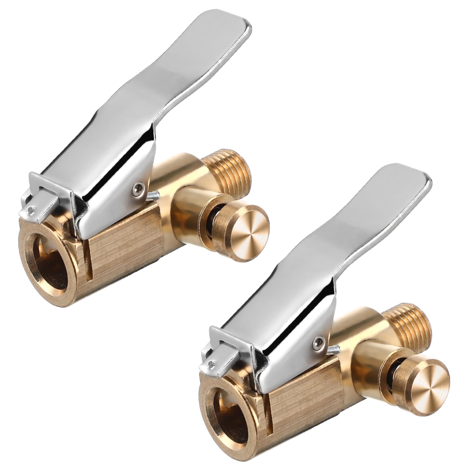 OSOLADY 2pcs Quick Connect Locking Air Chuck for Tire Inflator Tire Air Chuck for Efficient Inflation Compatible