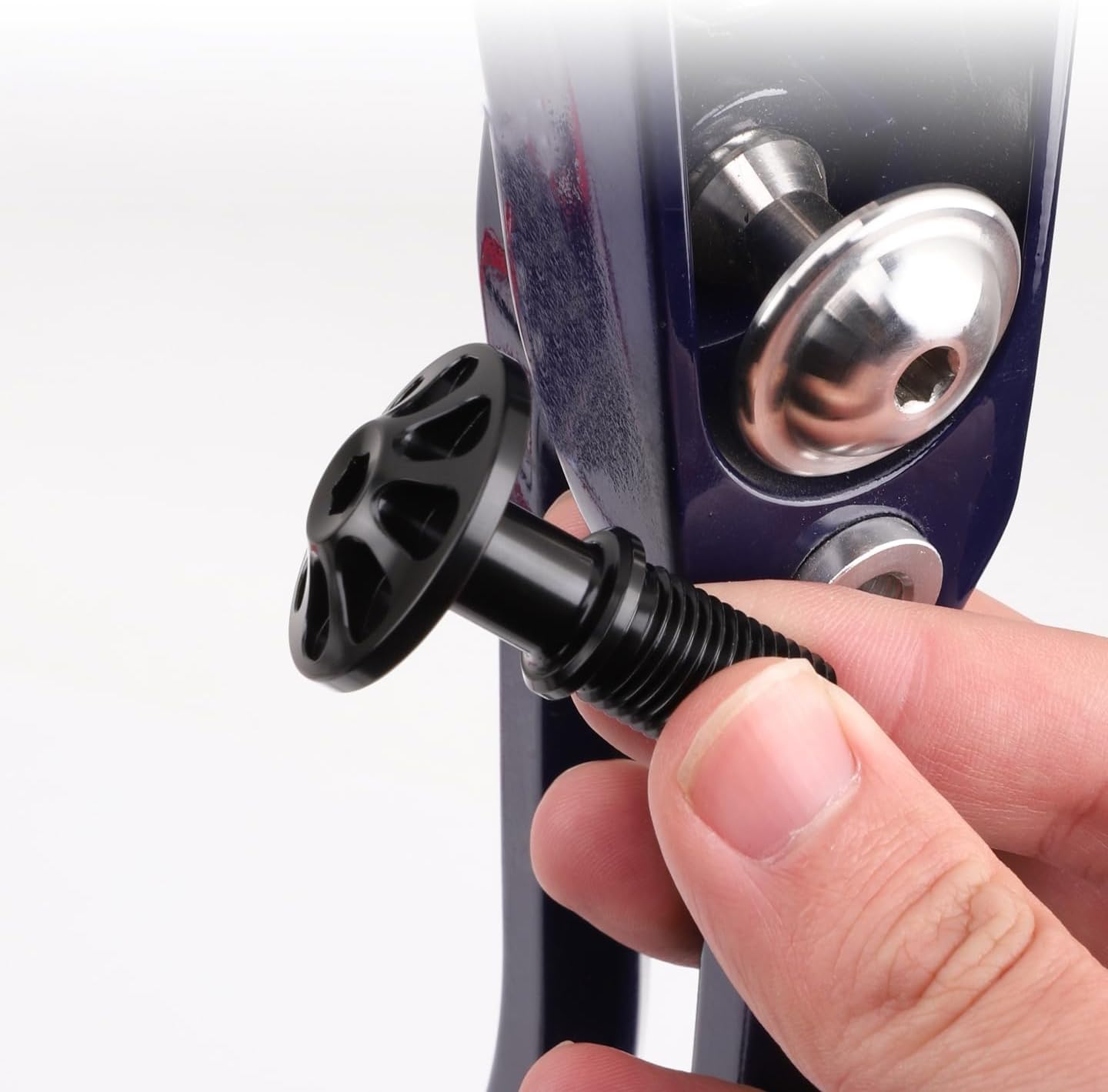 2pcs Archery Large Screw for Recurve Bow Handle ILF Recurve Bow Riser Spare Bolts Screw Limbs Mounting Thread Screw Shooting