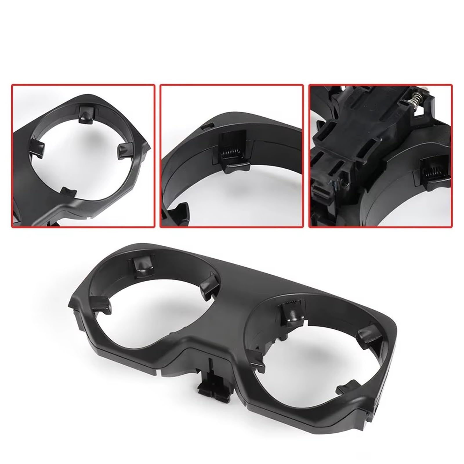 Consolle Portabevande Compatibile Con BMW Per Serie 7 F01 730i 2008 2009 2010 2011 2012 2013 2014 2015 Car Center Console Portabicchieri Per Bevande D'acqua 51169179820