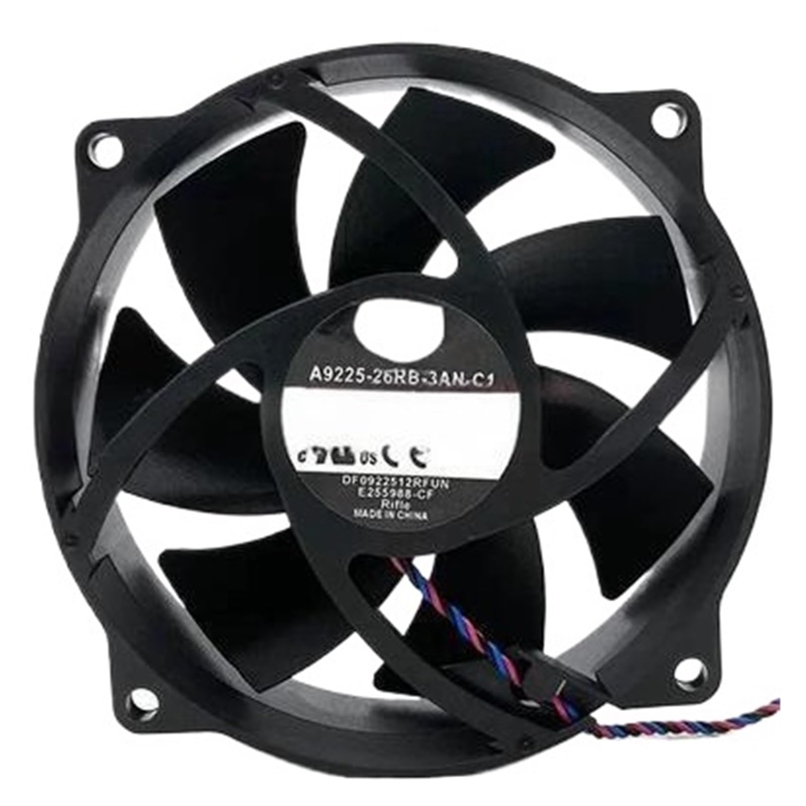 UWUKCJOKQ A9225-26RB-3AN-C1 12V 0.60A Cooling Fan 75 * 106MM(2LINE)