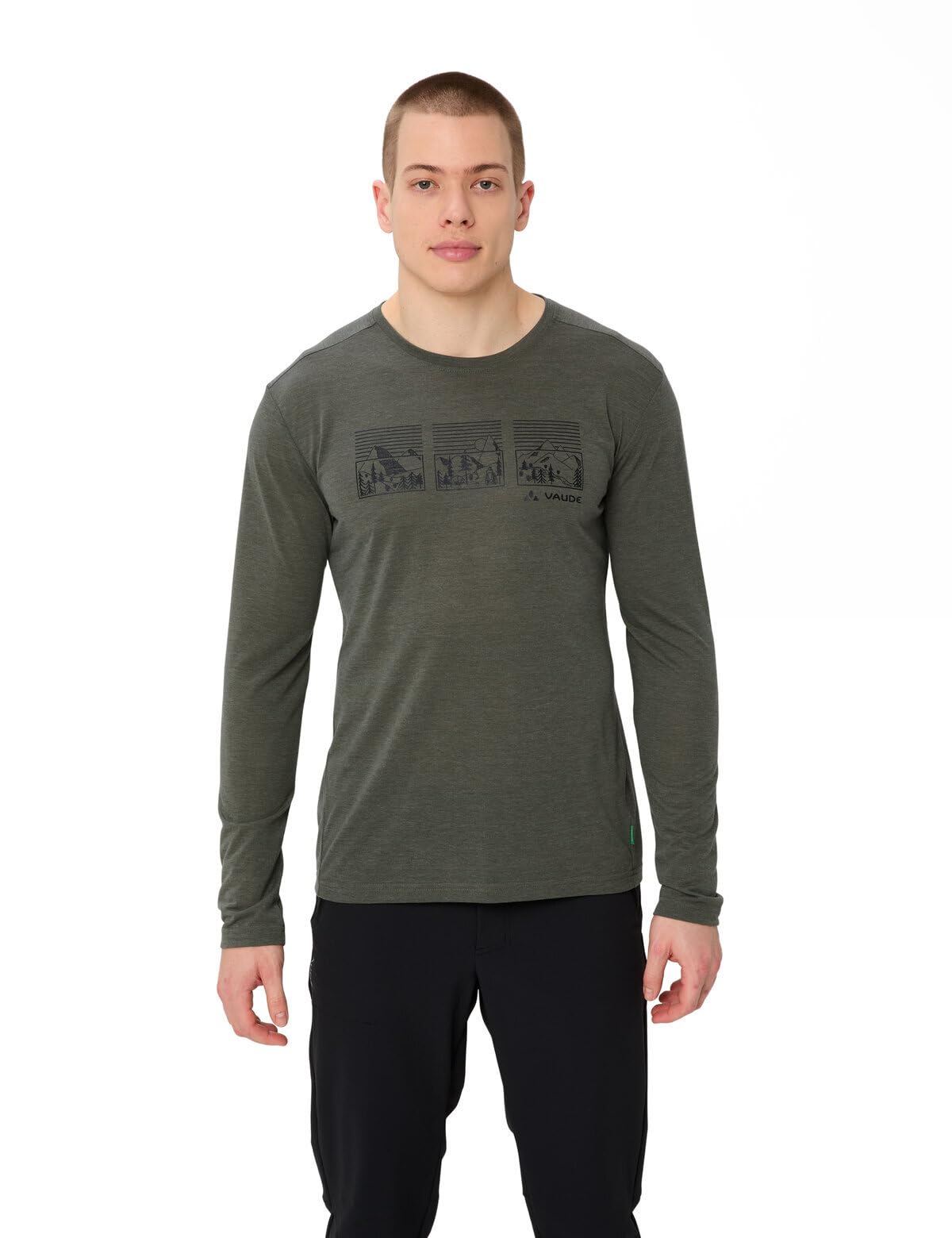 VAUDE Koszulka Mężczyźni Men's Rosemoor Ls T-shirt Iii
