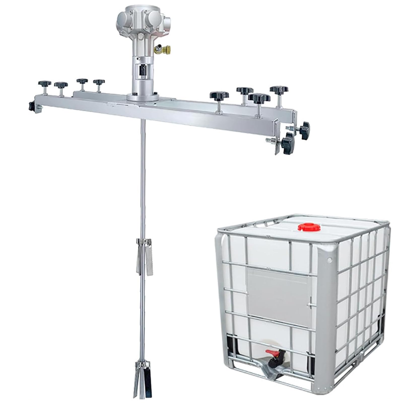 Agitatore Pneumatico da 1 Tonnellata 3/4 HP, Miscelatore a Secchio | Agitatore di Vernice, Miscelatore Pneumatico con Staffa, Strumento di Miscelazione della Vernice Agitatore d'Aria