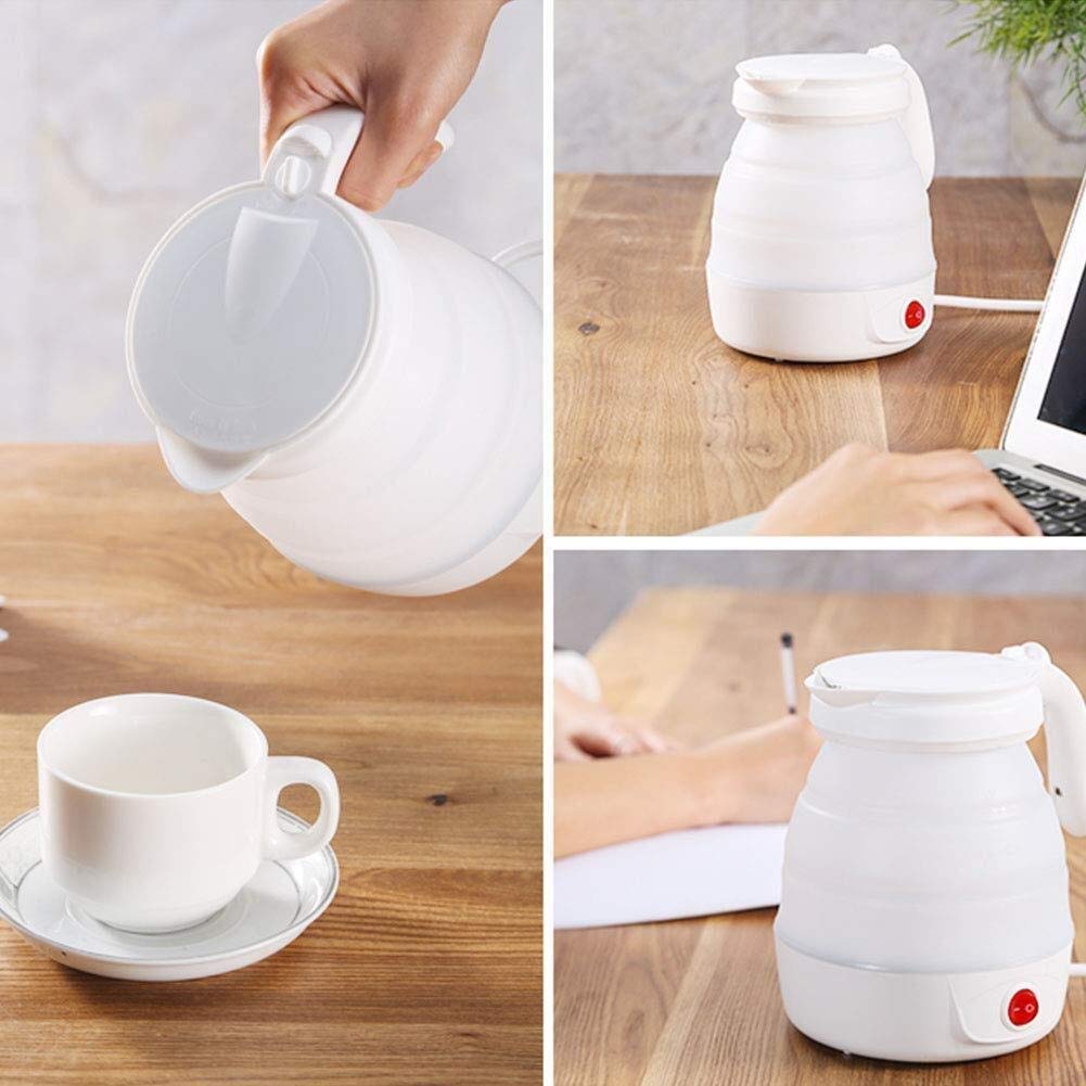 Bollitore elettrico pieghevole Bollitore elettrico pieghevole da viaggio in silicone alimentare, 0,8 litri veloce Present