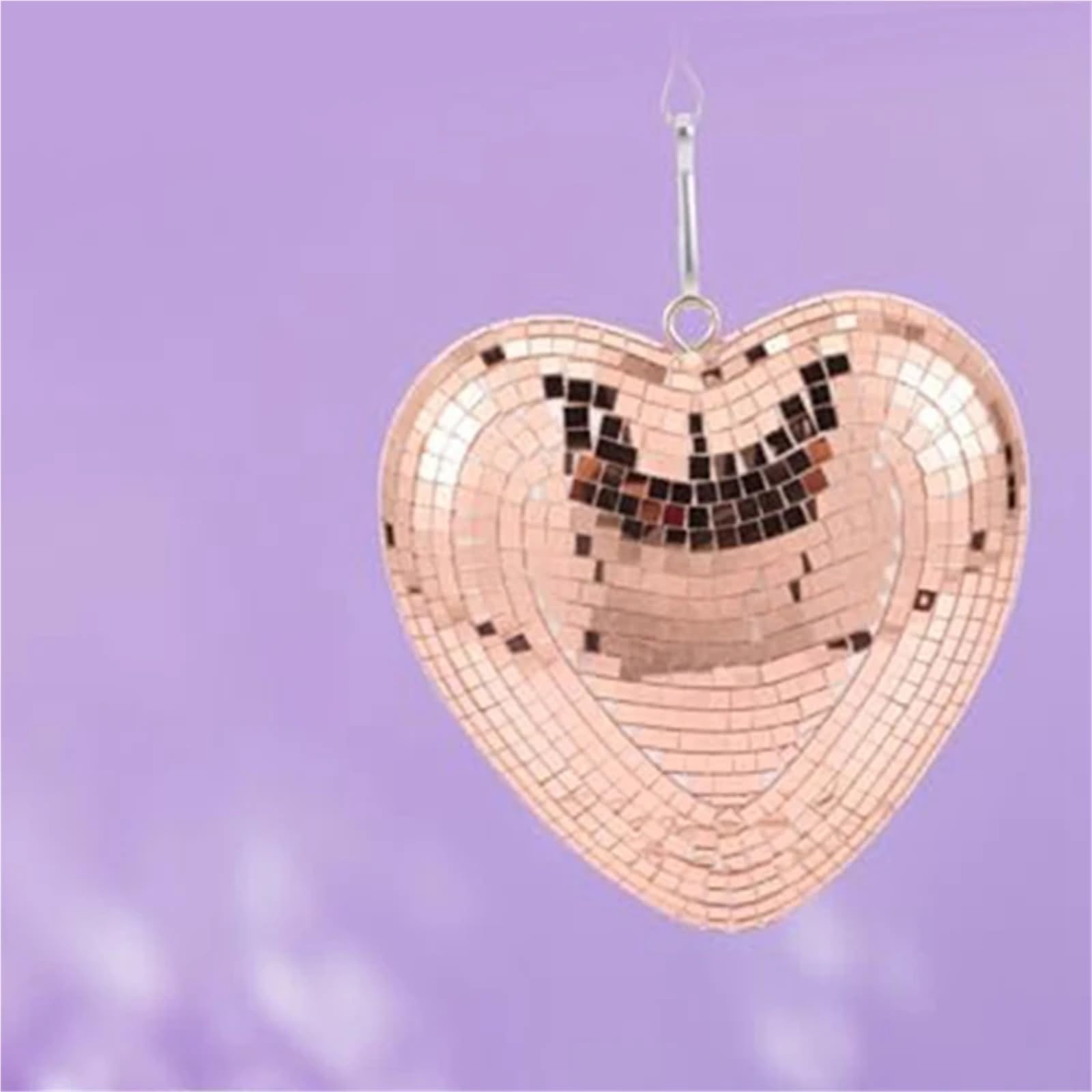 Bola De Discoteca Bola de discoteca en forma corazón, decoración bolas, bola retrorreflectante for fiesta, Bar, colgante