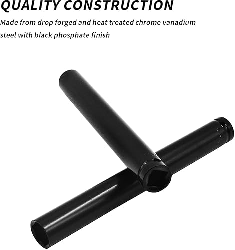 Miniatura 10 de Zócalo de impacto profundo de 1.063 in, unidad de 12 pulgada, Enchufe de impacto, Acero de aleación Cr-Mo 6 "de longitud, Enchufe métrico de 6 puntos