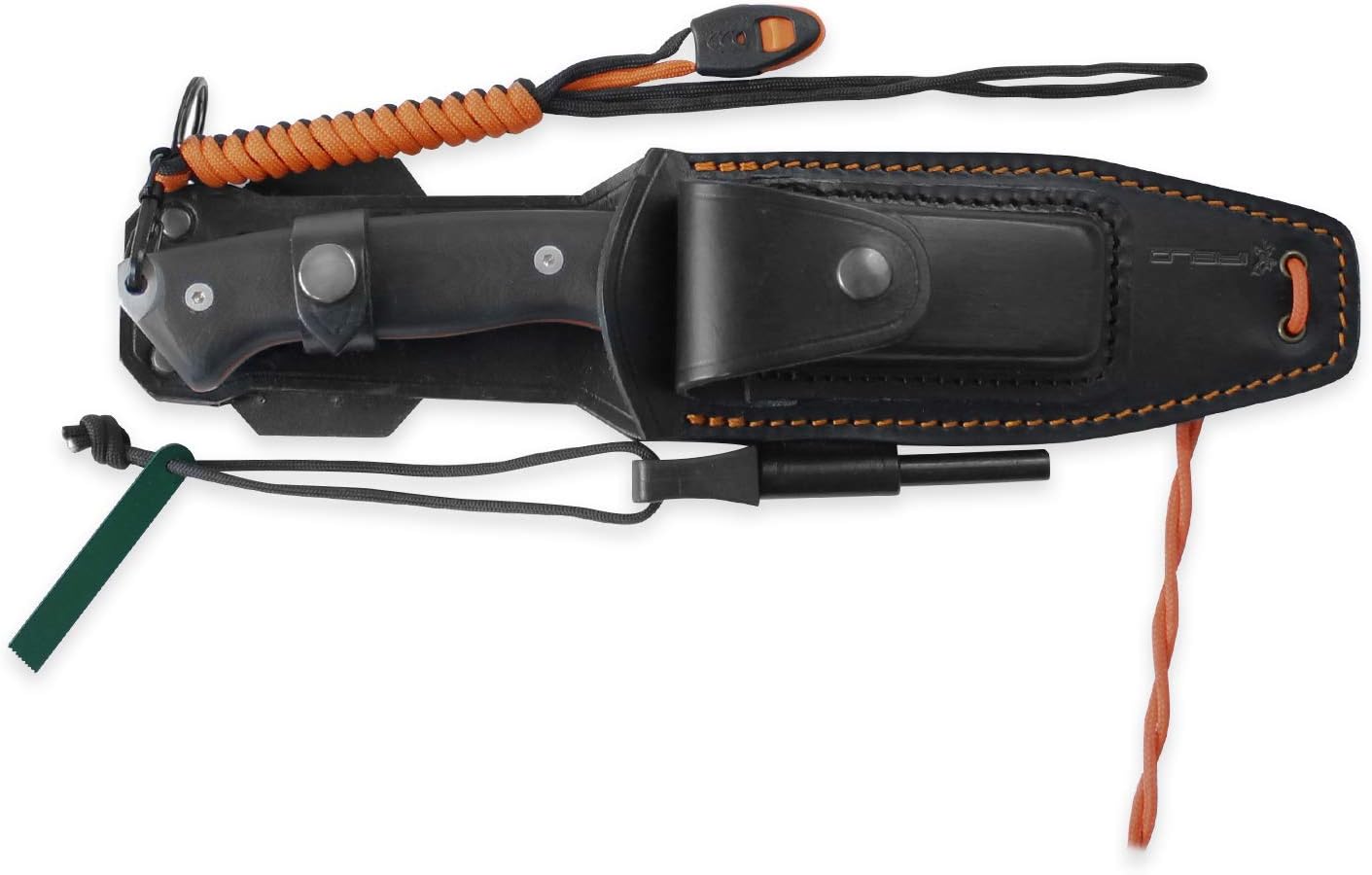 iFIELD Survival Knife Workout MOVA Satin Blade, Includes Sheath, Survival Knife, Camping Tool for Fishing, Hunting, Sport Activity