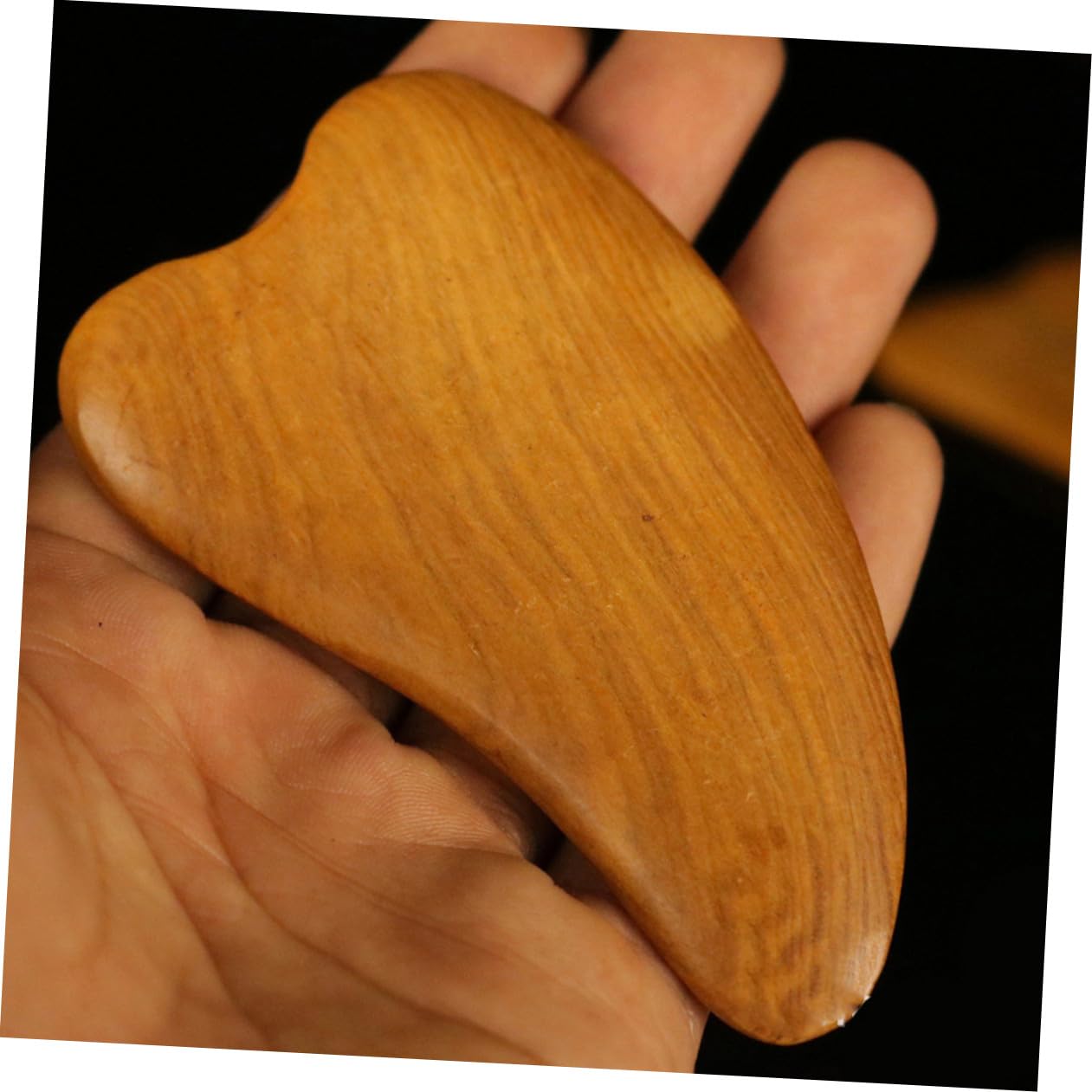 12piezas Herramientas De Masaje De Gua Sha De Madera Alivio De Tensión Facial y Muscular Para Relajación Casa y Viajes
