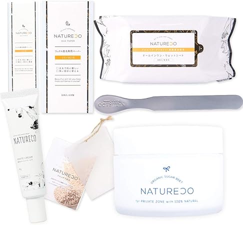 Amazon Co Jp Natureco ブラジリアンワックス デリケートゾーン 専用ワックスセット 自宅 での セルフ 脱毛 除毛 無添加 日本製 Vio Vゾーン Iゾーン Oゾーン 専用 ナチュレコ ビューティー