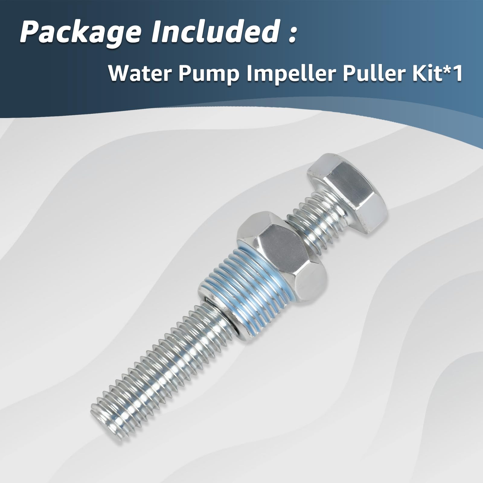 Für Volvo Penta 21700443 21700445 3584350 Impeller Abzieher-Kit für Volvo Penta Marine Impeller Ersatz für Laufradabzieher-Set, Teilenummer 3843948 (1 Stück)