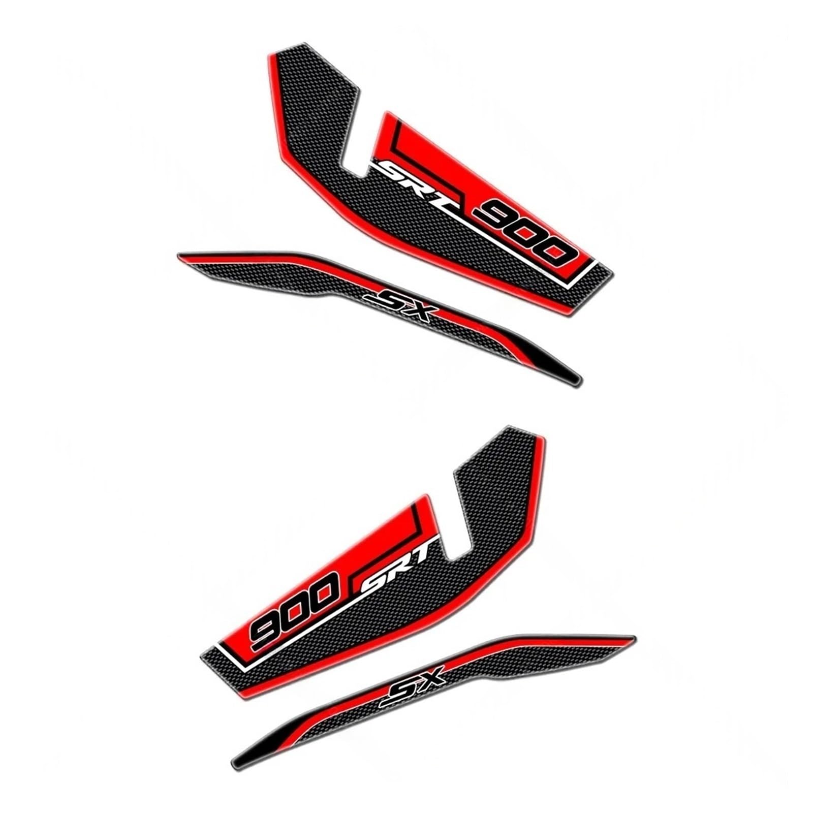 Pljgdvbx One Color Motorcycle Gas Tank Sticker For Srt 900 Sx Motorcycle Accessories Tank Pad Protector Decal Stickers Kit General Purpose Replacement Generic Universal