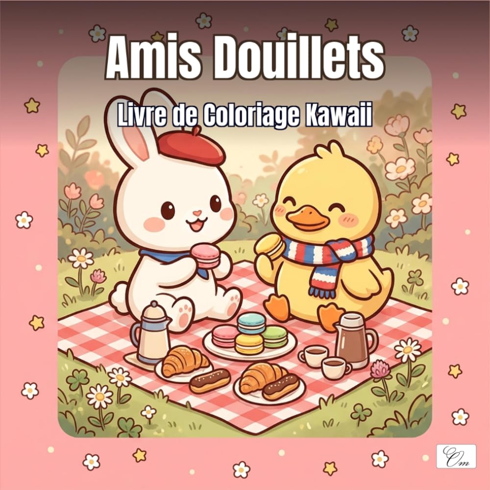 Cozy Friends — Amis Douillets — Livre de Coloriage pour Adultes et Enfants: Scènes kawaii douces avec des animaux mignons — activités paisibles à ... entre amis, illustrations chibi apaisantes