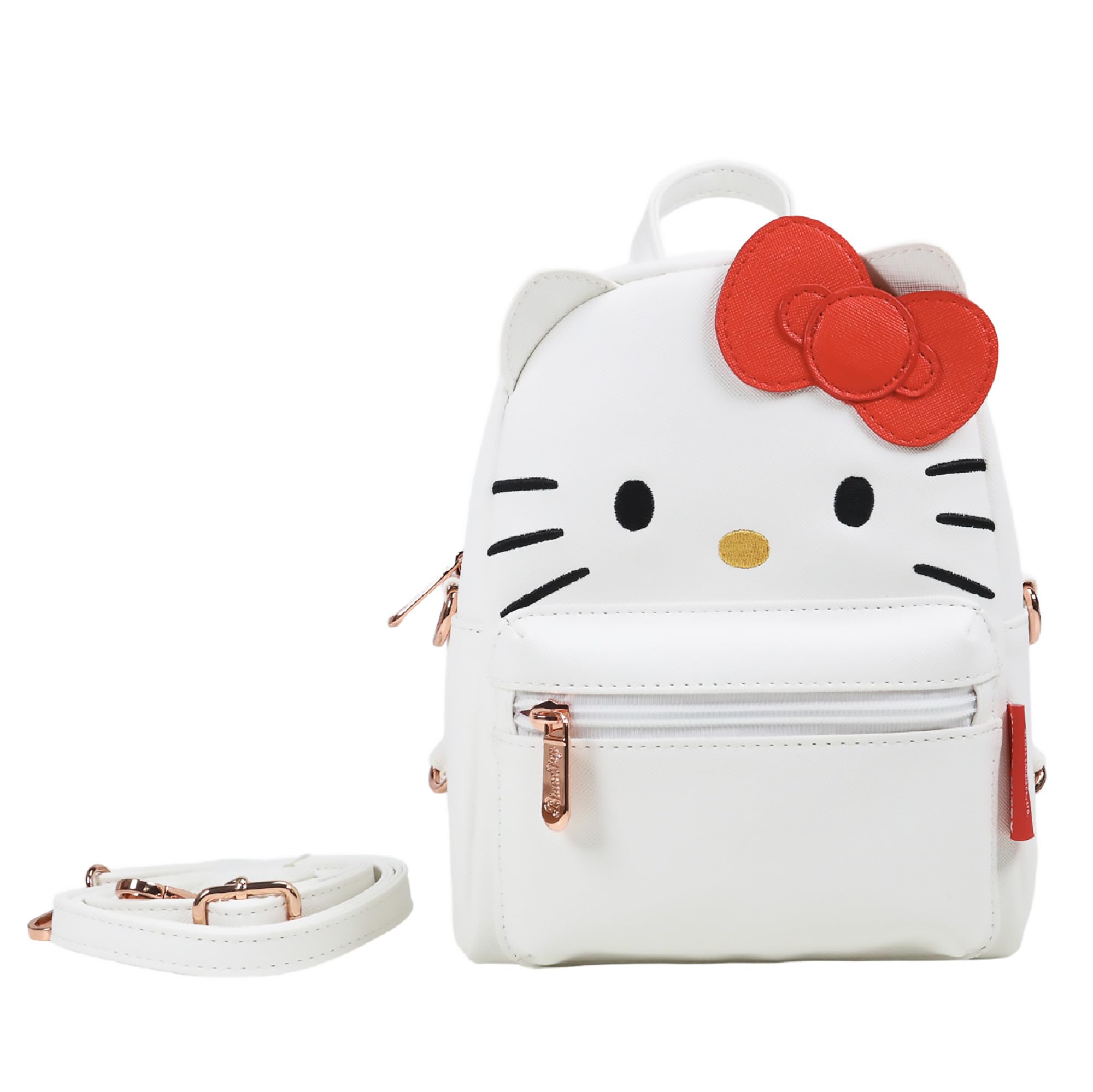 Mini sac à dos Hello Kitty avec sangles réglables pour ranger vos objets - 7