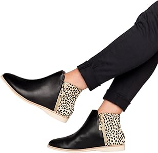 Amazon.com | Rollie Women's Side Zip Boot Black/Cheetah, Black Amazon.com | Rollie Women's Side Zip Boot Black/Cheetah, Black