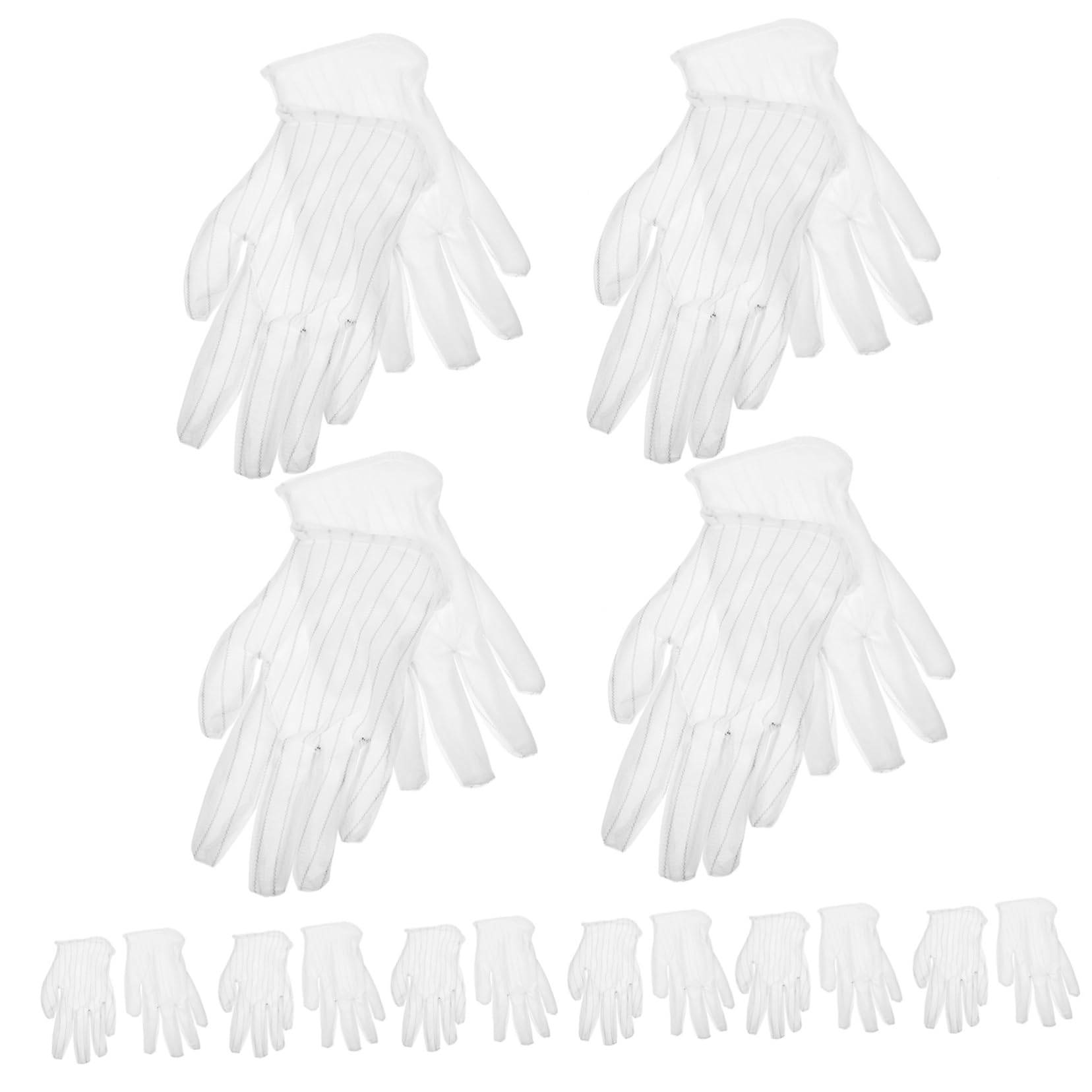 Angoily 50pares Guantes Multipropósito De Antiestática Para Inspección De Joyería y Relojes y Lavables Perfectos Para Limpieza y Trabajo Manual