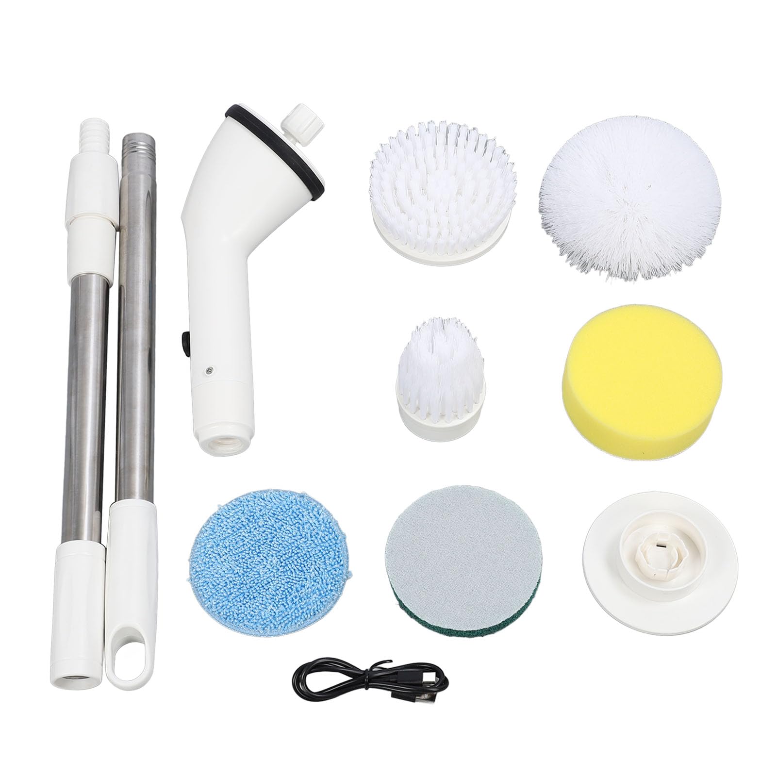 Electric Scrubber Powerful Cordless Cleaning Brush for Deep Floors