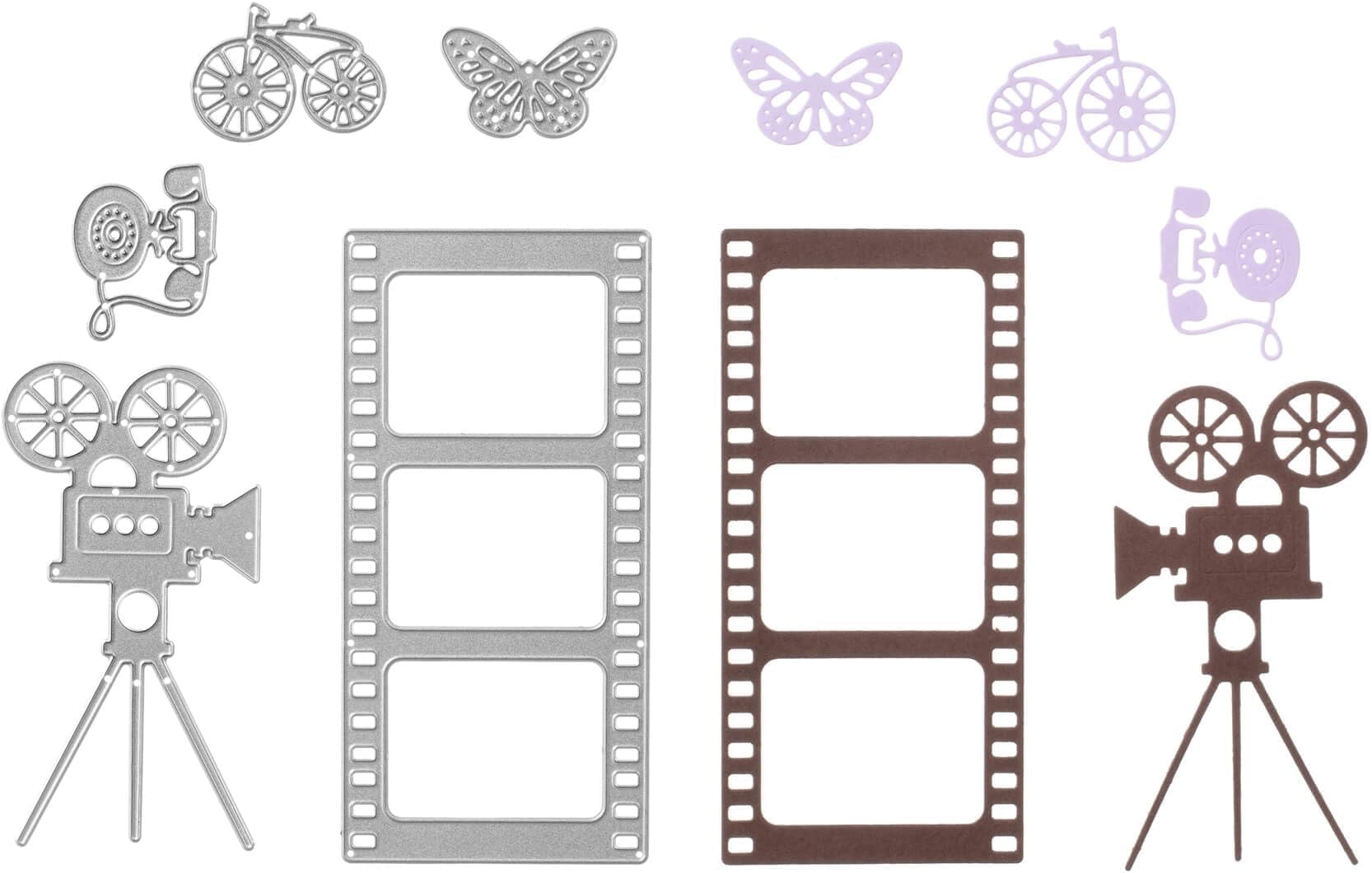 Tiere Blume Metall Stanzformen Stempel Set DIY Scrapbooking