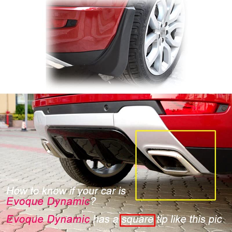 Guardabarros de absorción de alta resistencia para Range Rover Evoque Dynamic 2012 a 2018 5