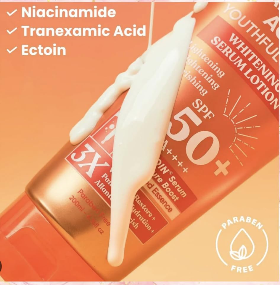 Amazon.com: Luxe Niacinamide + Tranexamic Acid Youthful Glow Serum