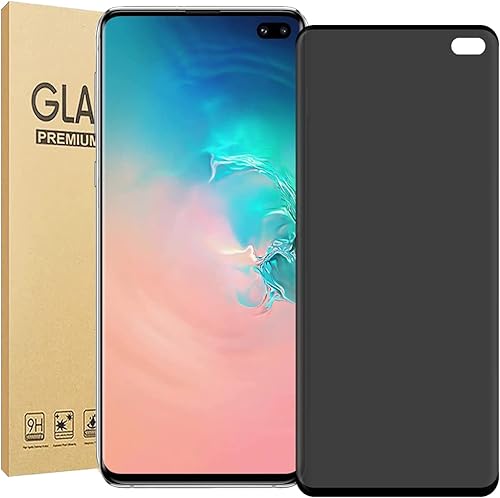 KABIOU - Protector de pantalla de privacidad para Samsung Galaxy S22 S23 Ultra Note 20 5G, vidrio templado, antirreflejo, cobertura completa, suave