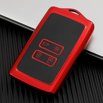TPU Car Key Cover Case Fob, for Renault Koleos Scenic 4 Arkana Dacia Sandero Card Captur Megane Talisman Espace Clio Zoe