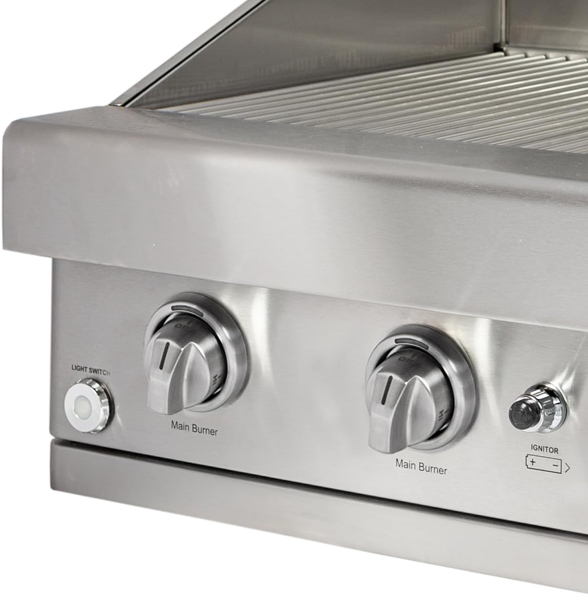 Turbo 26-inch 3-Burner Built-In BBQ Gas Grill - Natural Gas