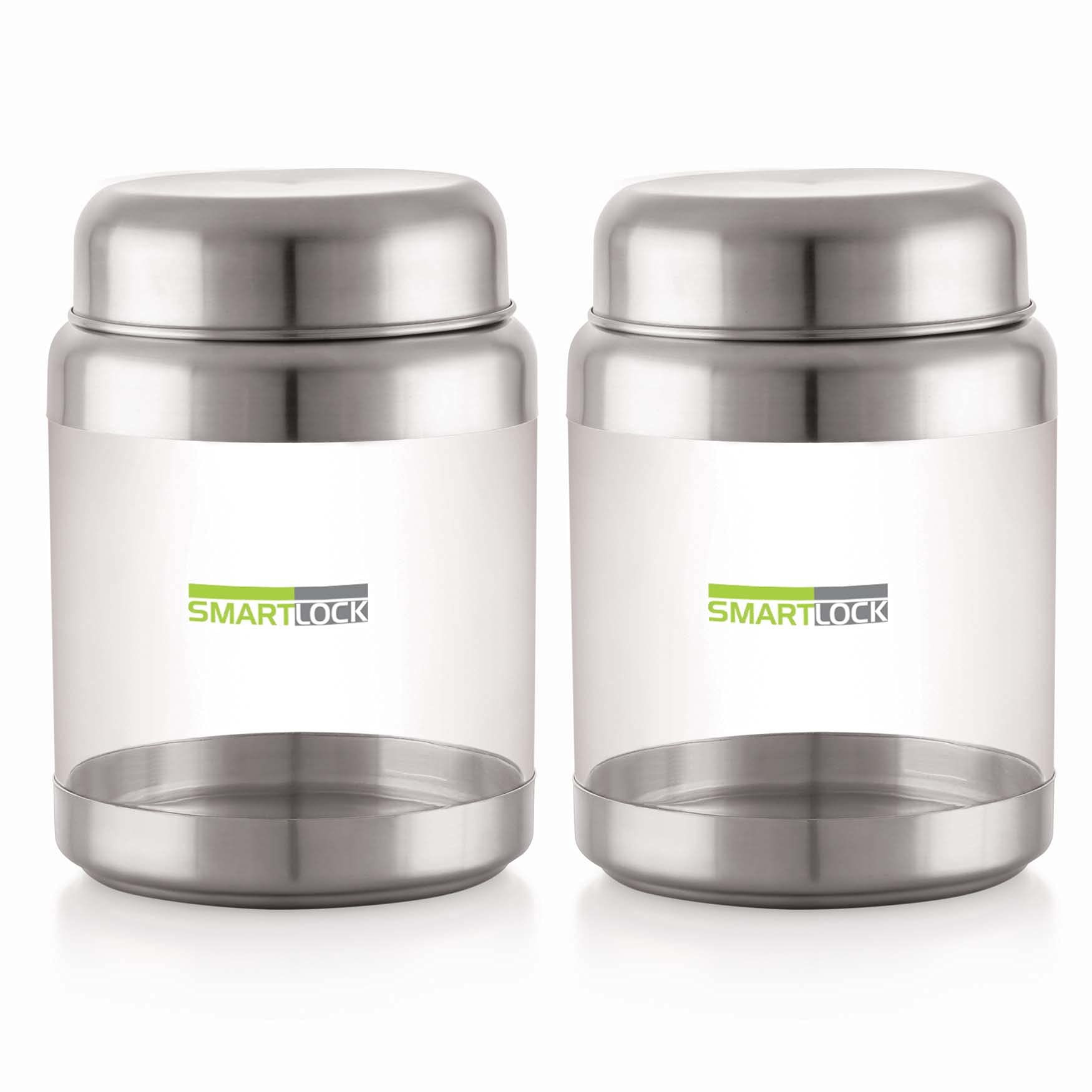 Onyx Stainless Steel Food Storage Containers - Set of 2 -1