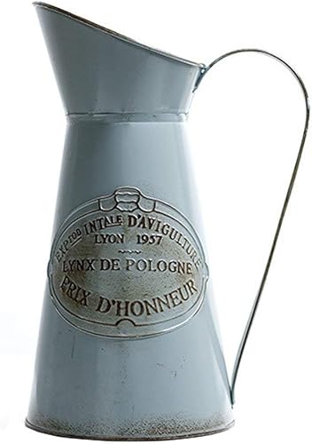 Jarrón grande de metal para flores VANCORE