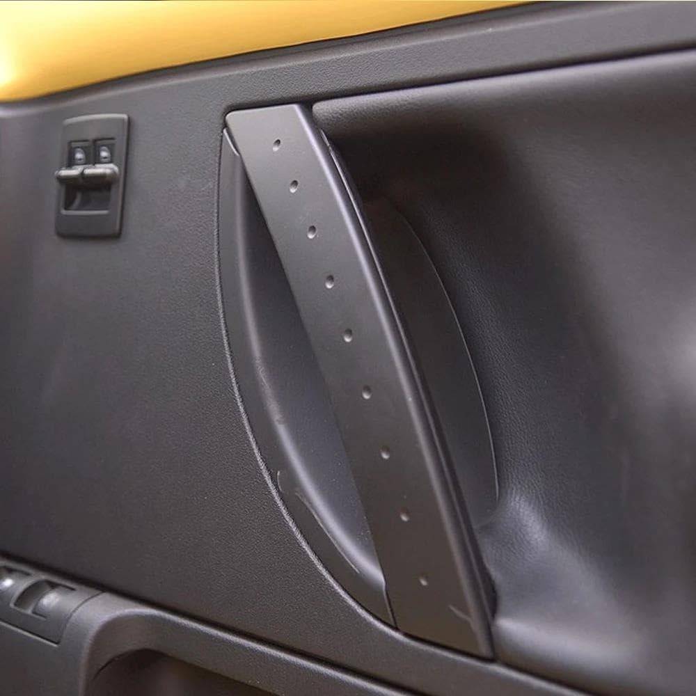 Para VW para Beetle 1998-2010 Cubierta Protectora para Manija De Puerta Interior Izquierda Y Derecha del Automóvil Accesorios(Gray-Right)