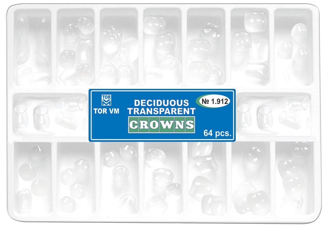 Zubastick Dental Deciduous Transparent Crowns Matrices