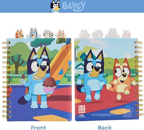 Miniatura 232 de Innovative Designs Disney Winnie the Pooh - Cuaderno de pestañas encuadernado en espiral, 144 páginas rayadas, 8 x 7 pulgadas